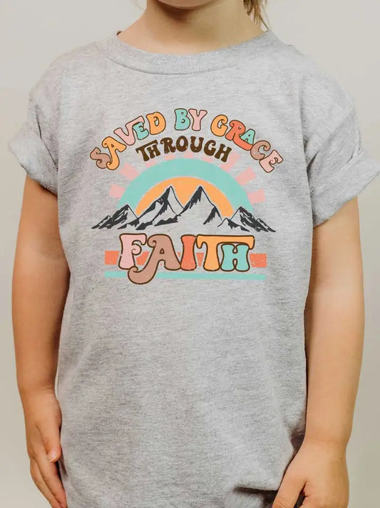 Saved By Grace Kids Graphic Tee - Limited!