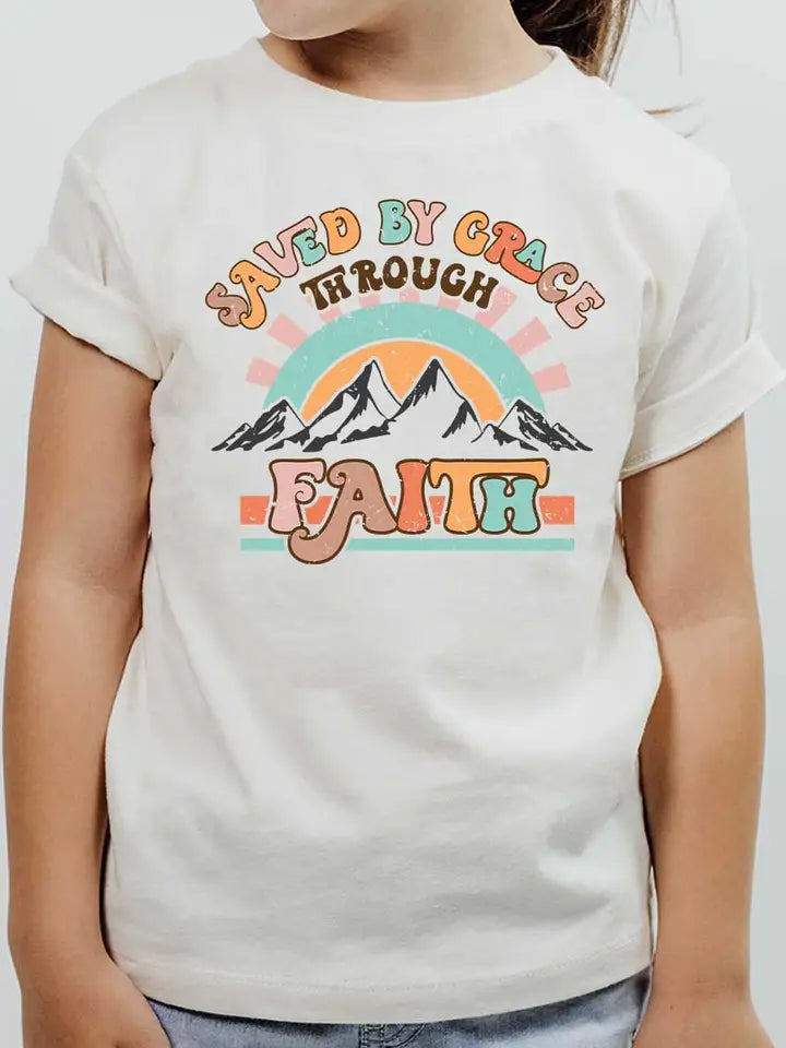 Saved By Grace Kids Graphic Tee