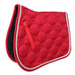 Equestrian Saddle Pad with Double Rope Trim