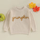 Cozy Pumpkin Fall Knit Sweater for Baby