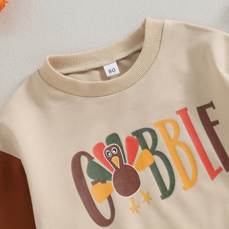 It's Fall Y'All and Gobble Kids Pullover Sweater