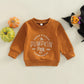 Pumpkin Patch Hand Picked Pumpkin Kids Sweater