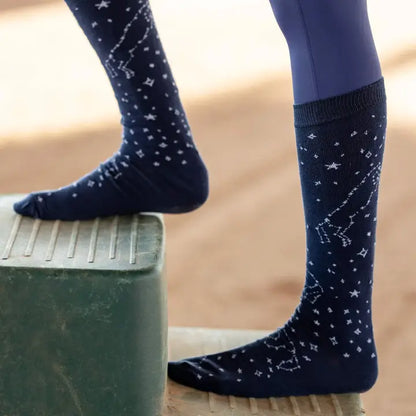 Dapplebay Knit Boot Socks-Constellation
