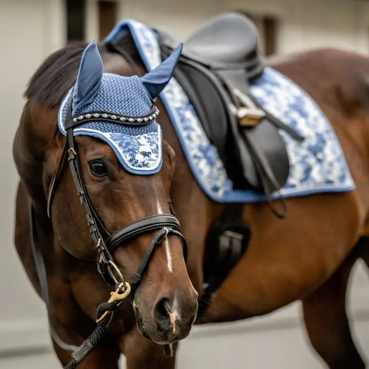 Equestrian Toile Fly Veil ~ Limited Edition