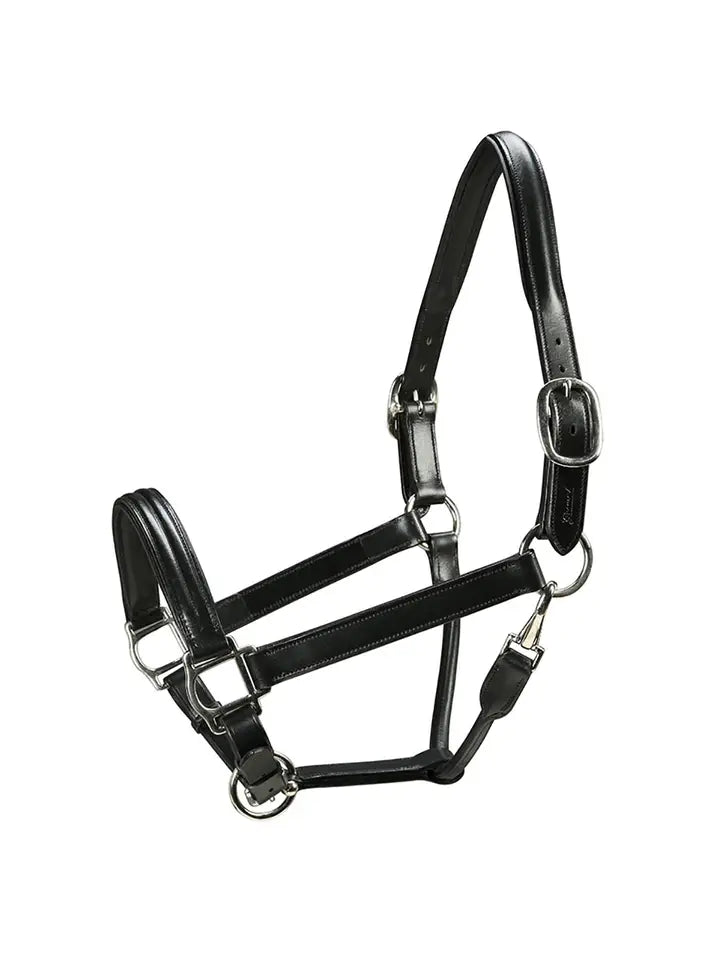 Triple-Stitched Durable Leather Halter