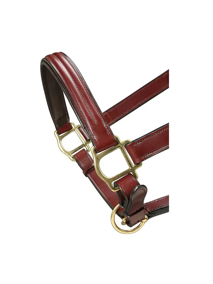 Triple-Stitched Durable Leather Halter