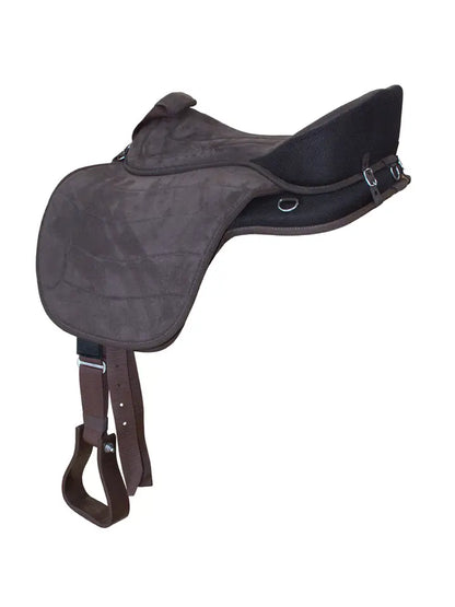 18 in Bareback Horse Saddle Pleasure Trail Riding Treeless