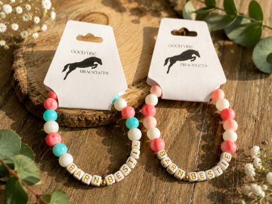 Good Vibe Bracelets "Barn Besties" Set of 2