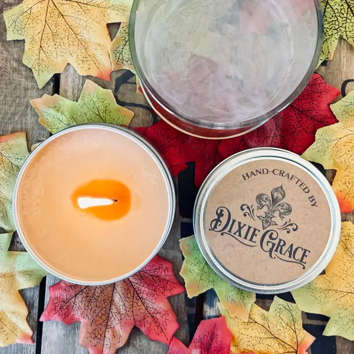 Smoked Bourbon Maple - Wooden Wick Candle - Pure Soy Wax