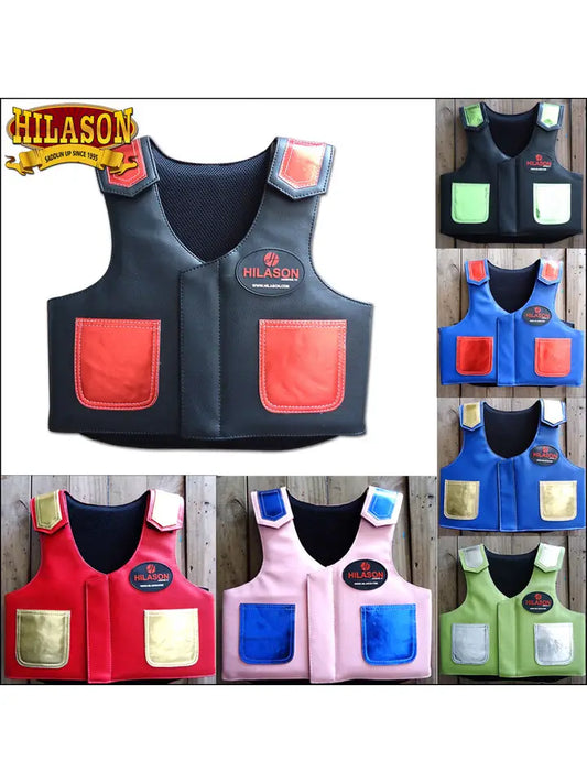 Bull Riding Vest Kids Junior Youth Bull Pro Rodeo Leather