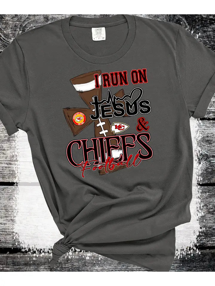 Jesus and Chiefs Football, Kansas City Football Fan Wear