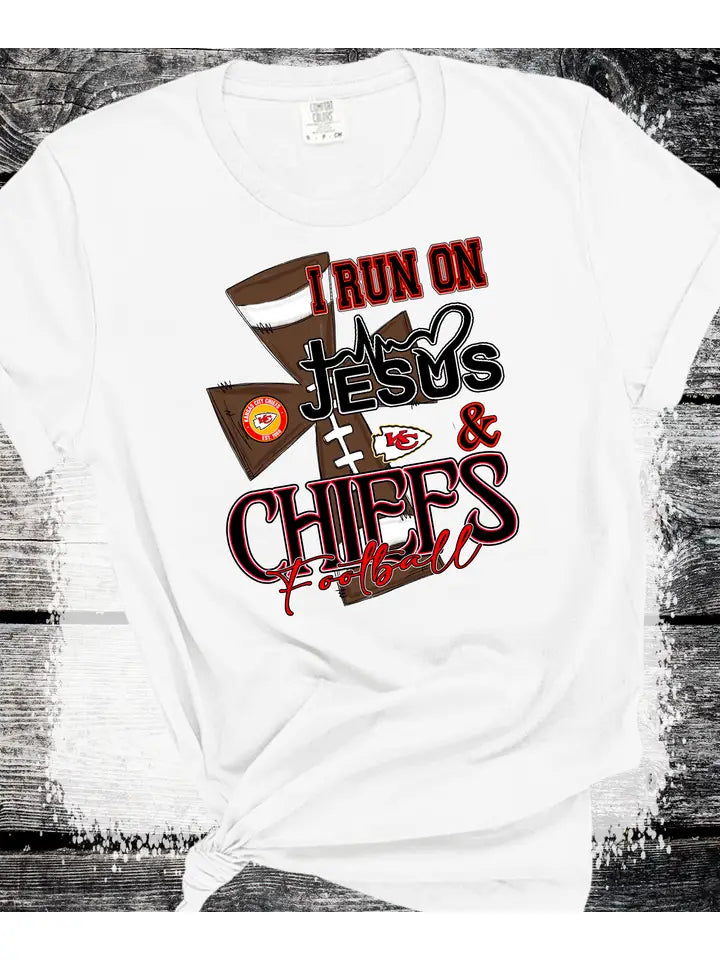 Jesus and Chiefs Football, Kansas City Football Fan Wear