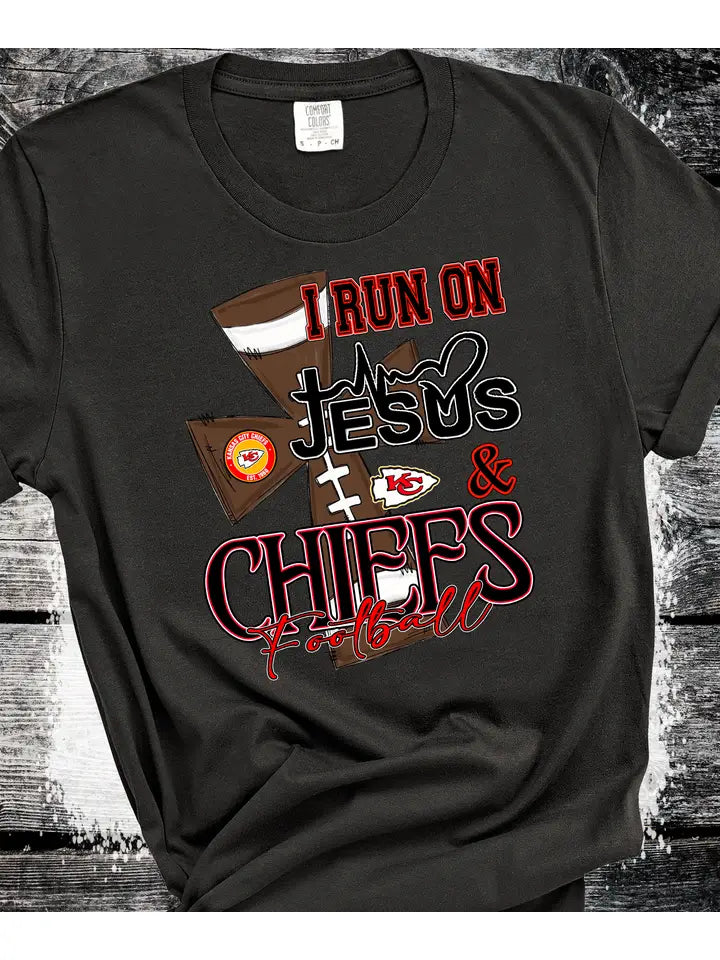 Jesus and Chiefs Football, Kansas City Football Fan Wear