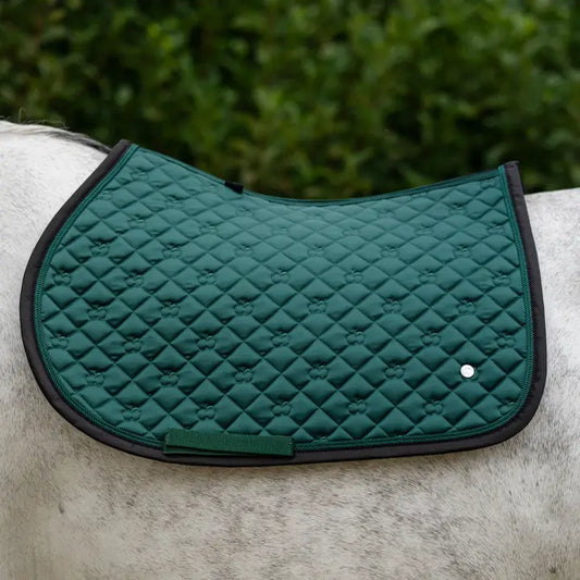 Db Sport Jump Saddle Pad - Evergreen