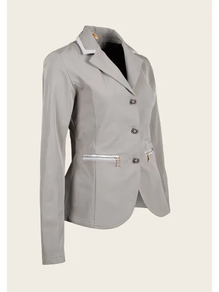 Super Lightweight Equestrian Inspire Show Jacket Grey