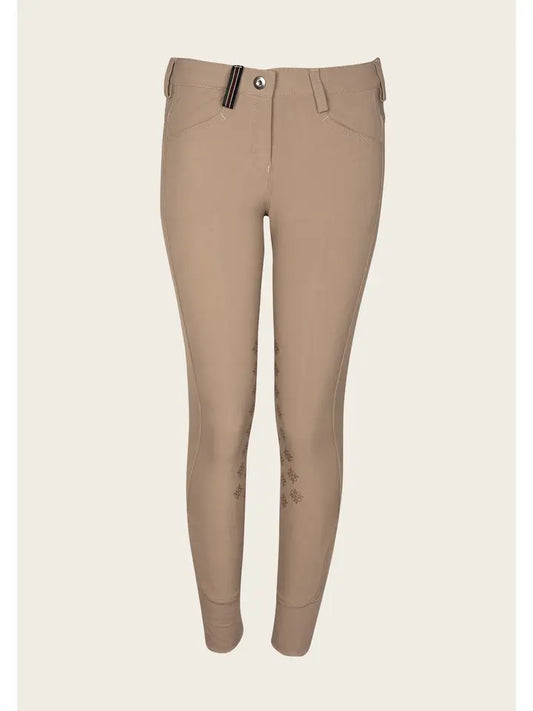 Equestrian Coquet Hunter Bamboo Tan Breeches