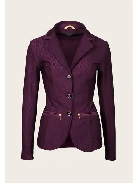 Espoir Equestrian Inspire Mesh Show Jacket Plum