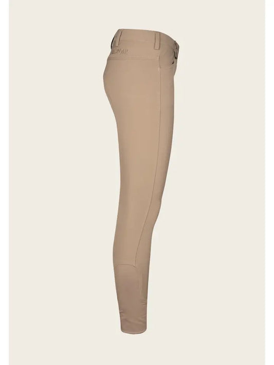 Equestrian High Waisted Coquet Hunter Bamboo Tan Breeches