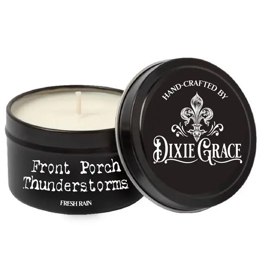 Front Porch Thunderstorms - Cotton Wick Candle - Pure Soy Wax