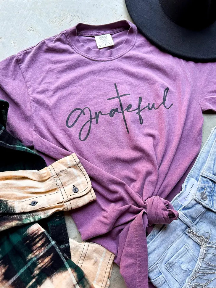 Grateful Berry Graphic Tee