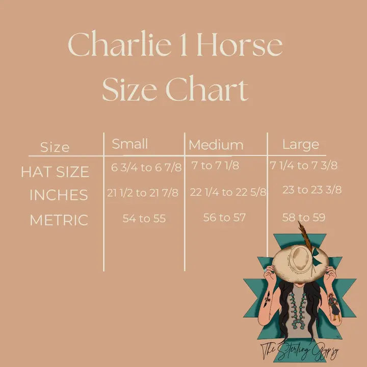 Custom Branded Charlie 1 Horse Navajo Wool Hat Aztec Western