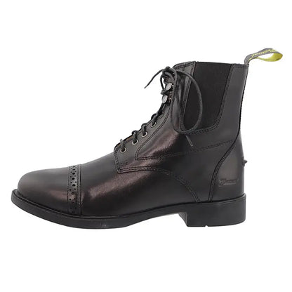 Adult Lace Up Top Grain Leather English Paddock Boots