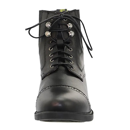 Adult Lace Up Top Grain Leather English Paddock Boots