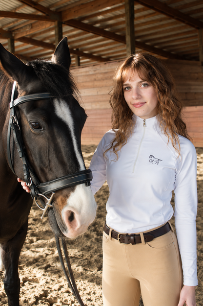 Legacy Classics - White Riding Shirt