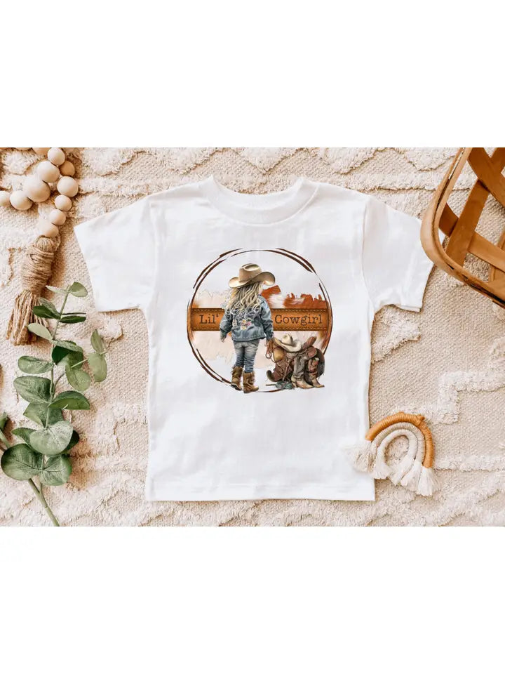 Lil' Cowgirl and Cowboy Kids Tee