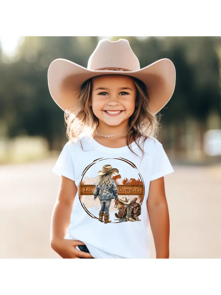 Lil' Cowgirl and Cowboy Kids Tee – Legacy Riders Equestrian