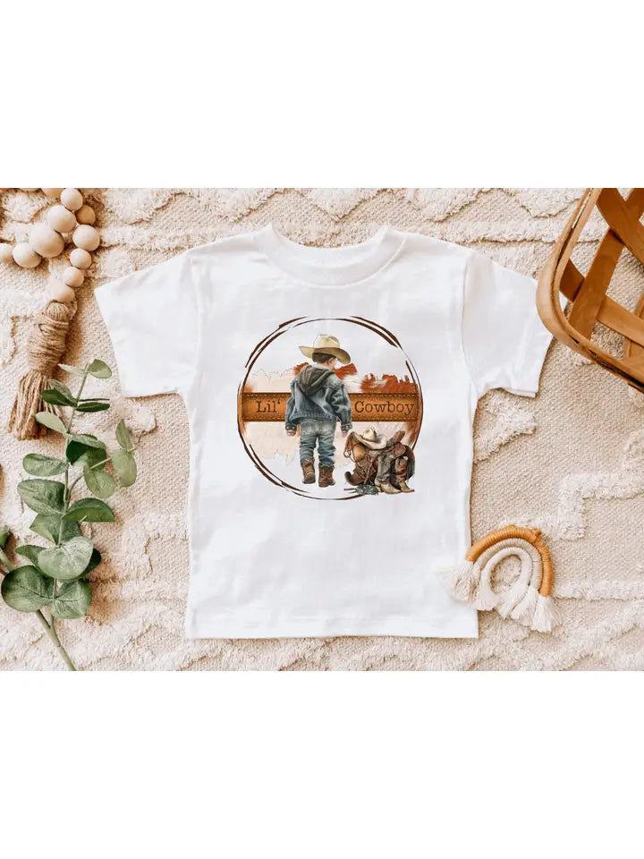 Lil' Cowgirl and Cowboy Kids Tee