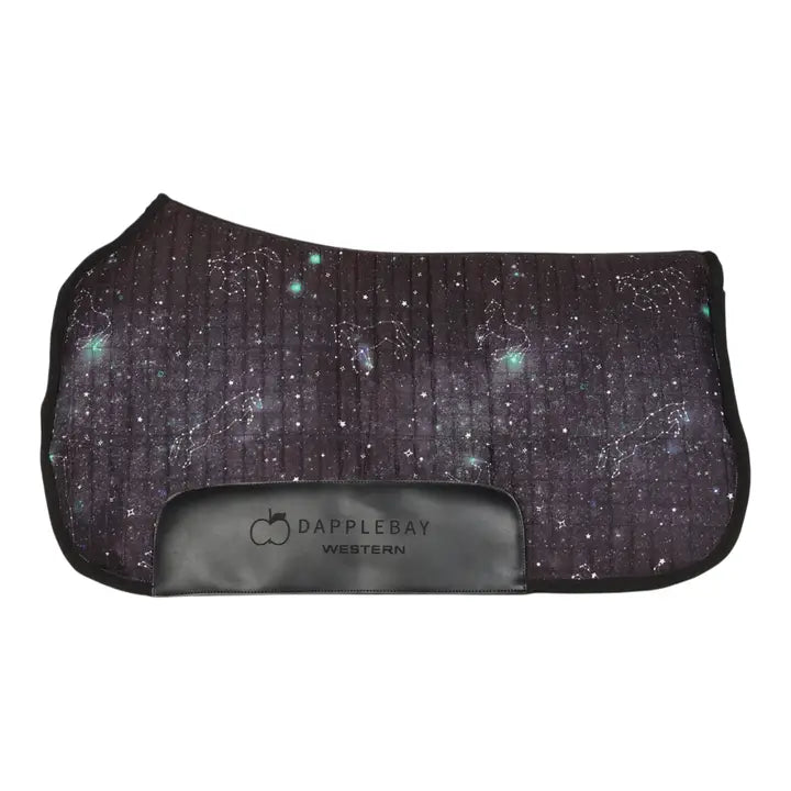 Dapplebay Midnight Constellation Western Saddle Pad