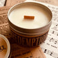 Redemption - 8 oz Candle Tin - Wooden Wick -Pure Soy Wax