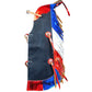 Pro Rodeo Bull Riding Chaps Us Flag Western Leather Kids