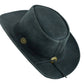 Sahara Leather Hats Western Style For Men and Women Shapeable Brim