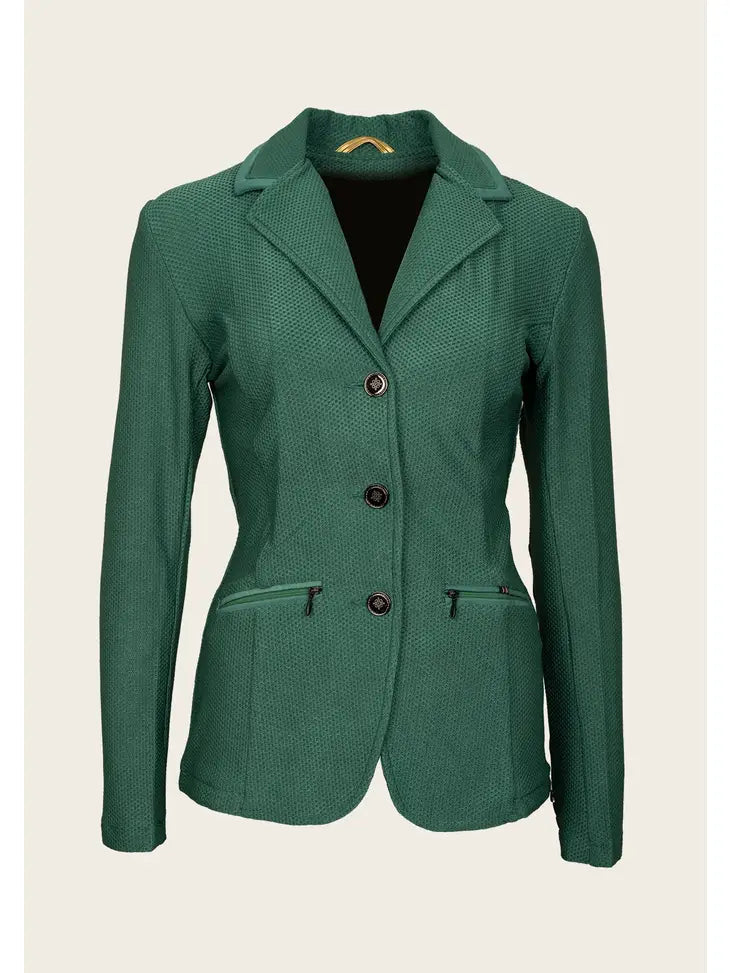 Espoir Equestrian Kelly Green Mesh Show Jacket