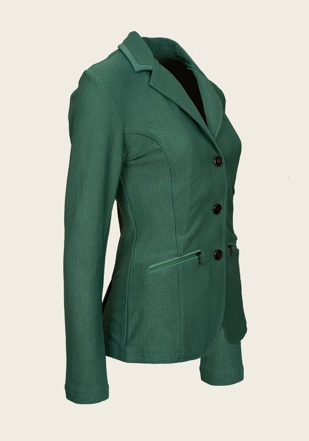 Espoir Equestrian Kelly Green Mesh Show Jacket