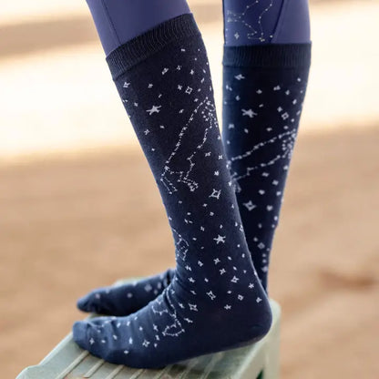 Dapplebay Knit Boot Socks-Constellation