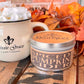 Spiced Pumpkin Cider - Wooden Wick Candle - Pure Soy Wax