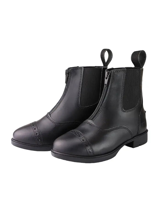 Children's Zip Up Synthetic Paddock Boots