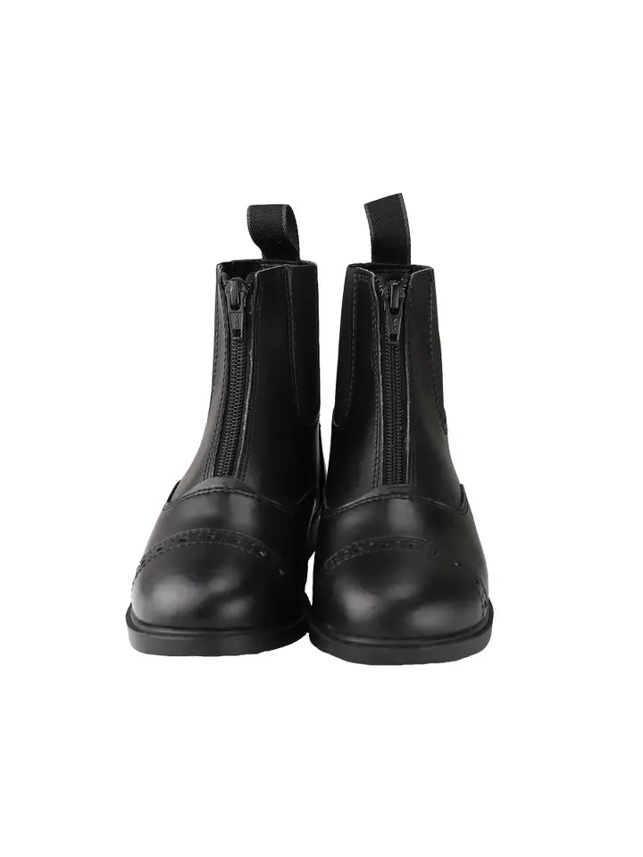 Children's Zip Up Synthetic Paddock Boots