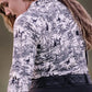 Tropical Toile 1/4 Zip Riding Top ~ Limited Edition