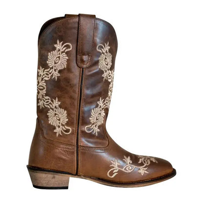 Tuffrider Ladies Square Toe Western Boot
