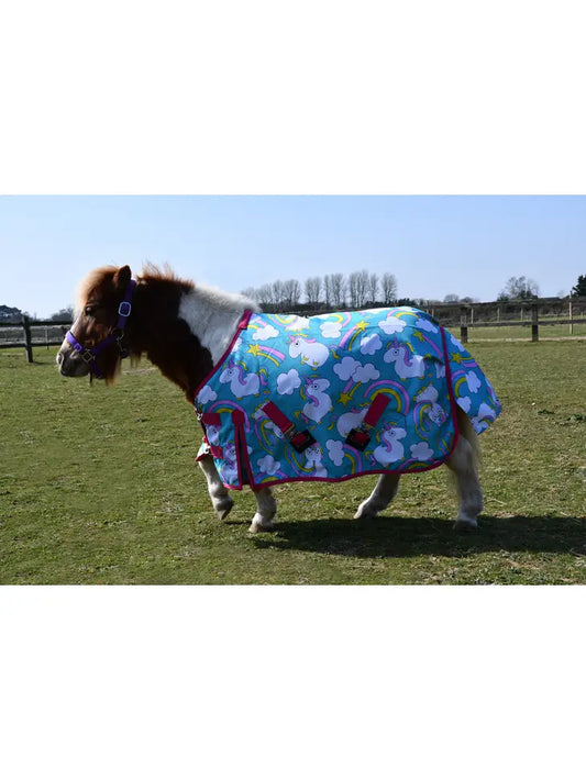 Rhinegold Mini Unicorn Torrent Outdoor Rug/Blanket