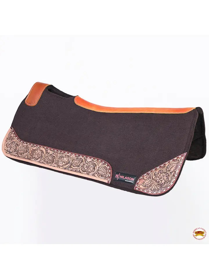 32" X 30" Horse Saddle Pad Contoured Wool Felt