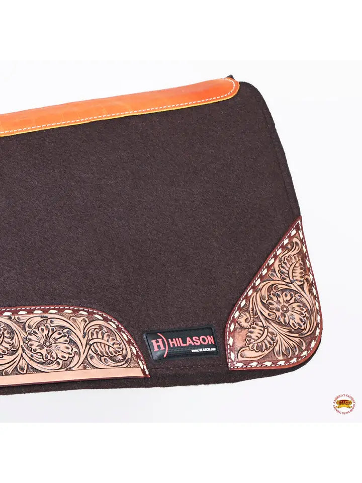 32" X 30" Horse Saddle Pad Contoured Wool Felt