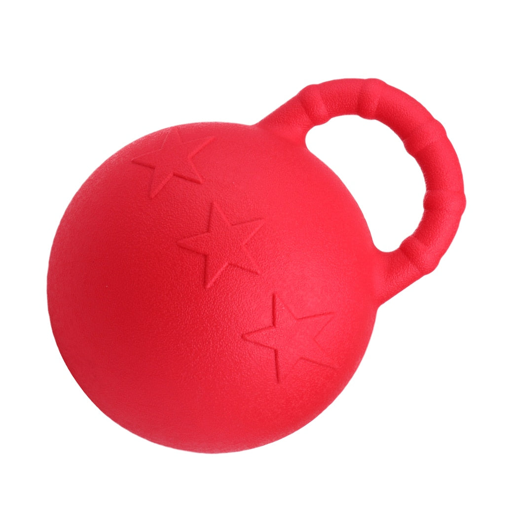 Equine Entertainment: Horse Toy Ball with Handle