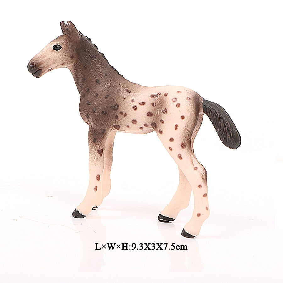 Realistic PVC Horse Figurine Toys