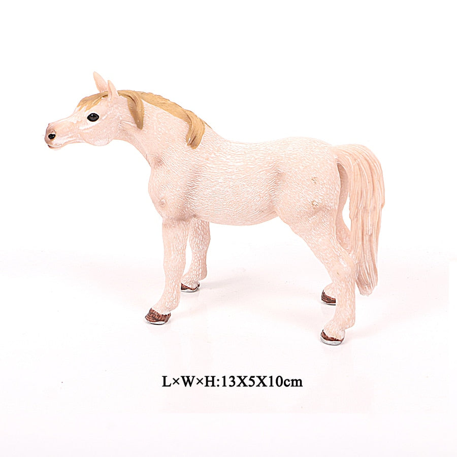 Realistic PVC Horse Figurine Toys