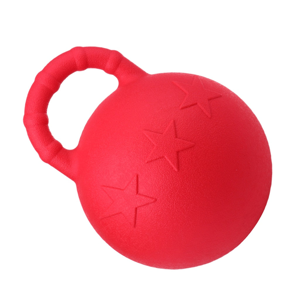 Equine Entertainment: Horse Toy Ball with Handle